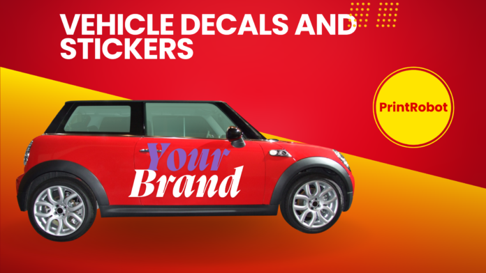vehicle decals and stickers